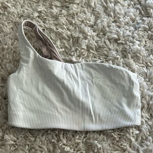 Lululemon One Shoulder Ribbed Sports bra